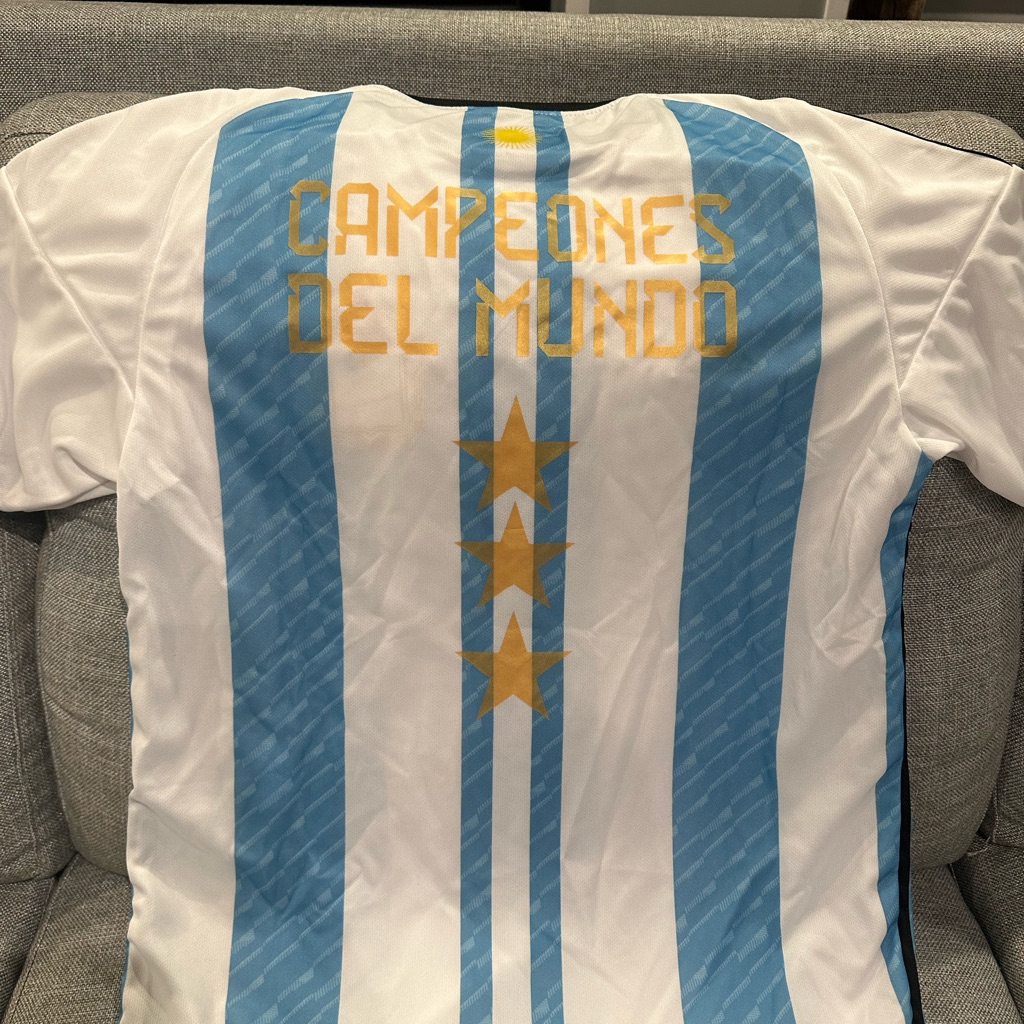 Brand New Argentina Jersey World Cup Edition Brand New Argentina Jersey World Cup Edition